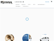 Tablet Screenshot of micronyx.net